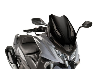 KYMCO AK 550 [2023] - Windschutzscheibe V-Tech Line Sport | Schwarz | PUIG 9478N