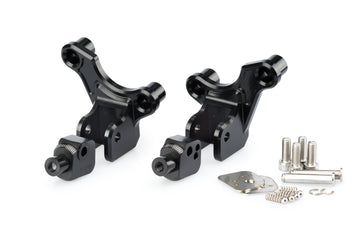 HONDA X-ADV [2020] – Adapter Fußrasten- Gummipad "Rider" – Schwarz