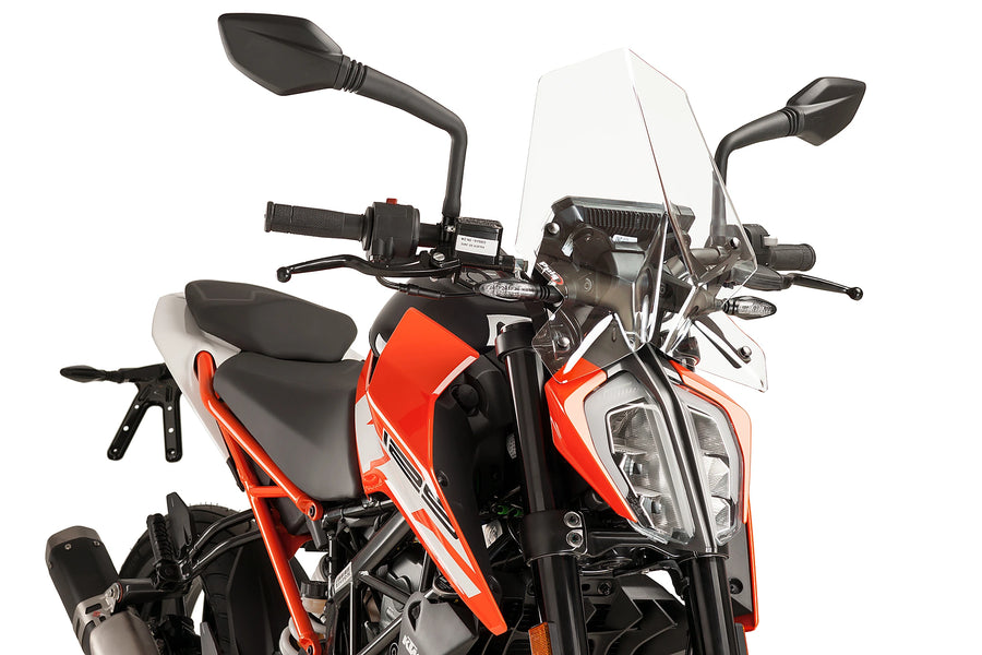 TRIUMPH BONNEVILLE T 120 BLACK [2025] - New Generation Sport Windshield | Clear | PUIG 9514W