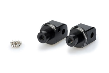 KTM 390 DUKE [2023] – Adapter rubberen voetsteun passagier – zwart - 0