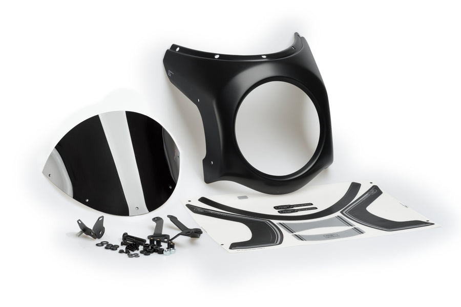 TRIUMPH SCRAMBLER 400X [2025] – Retro fairing screen – Transparent