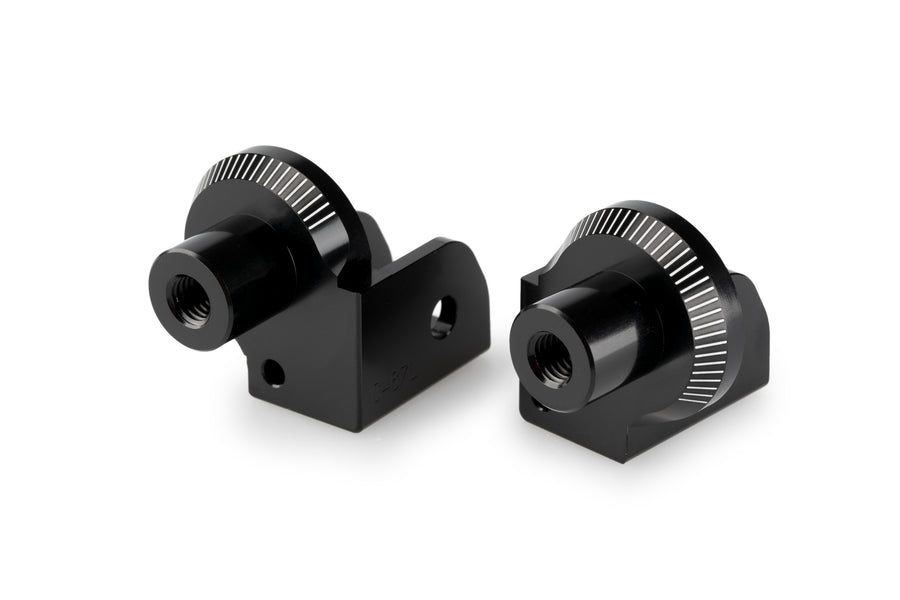 BENELLI TRK 702 [2025] – Adapter voetsteunrubber “Rider” – Zwart