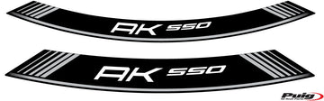KYMCO AK 550 PREMIUM [2025] – Rim Strips Specials – Silber
