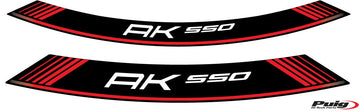 KYMCO AK 550 PREMIUM [2025] – Rim tapes Specials | Red | PUIG 9630R