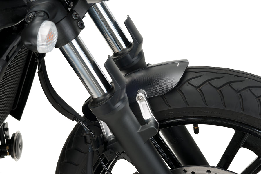 KAWASAKI VULCAN S [2025] – Voorspatbord dikke aluminium plaat – Zwart