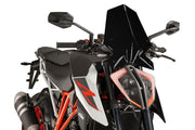 KTM 1290 SUPER DUKE R [2017-2018] - PUIG Touring Windshield | Carbon look | PUIG 9692C