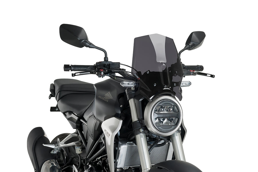 HONDA CB 300 R NEO SPORTS CAFE [2023] - New Generation Sport Windshield | Heavily toned | PUIG 9734F