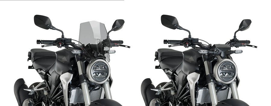 HONDA CB 300 R NEO SPORTS CAFE [2023] - New Generation Sport Windshield | Tinted | PUIG 9734H