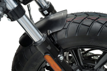 INDIAN SCOUT [2025] – Dikke aluminiumplaat voorspatbord – Zwart