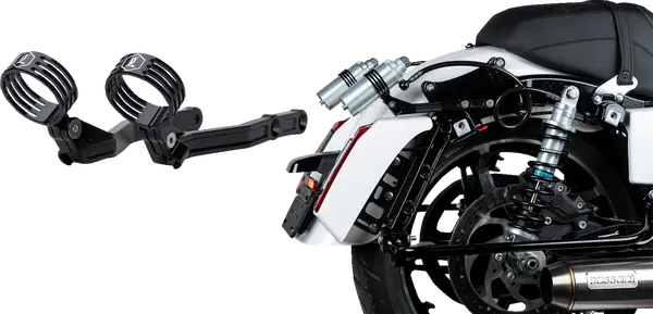 Harley-Davidson FLHXU 1977 Street Glide Ultra 121 [2025] - REVO ARC Billet Remote Reservoir Außenhalterungen – Bild 6