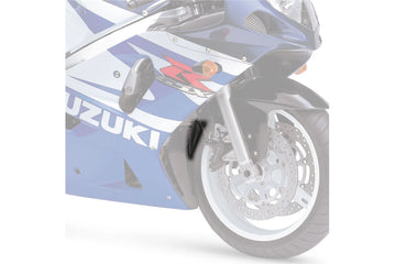 SUZUKI GSX-R 750 [2002] – Verlängerung des vorderen Schutzblechs – Schwarz - 0