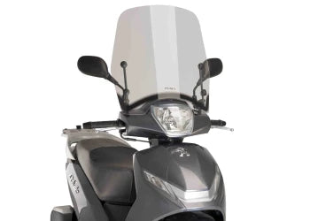 PEUGEOT BELVILLE 125 ACTIVE [2023] – Rollerscheibe Trafic – Transparent - 0