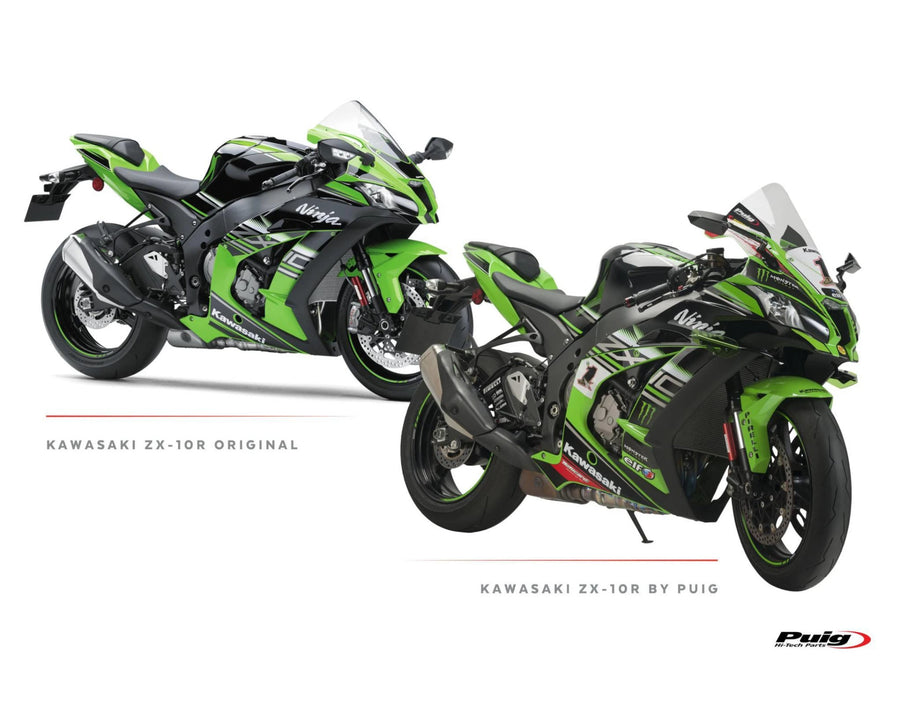 KAWASAKI ZX-10RR NINJA PERFORMANCE [2018] – R-Racer scherm – zwaar getint