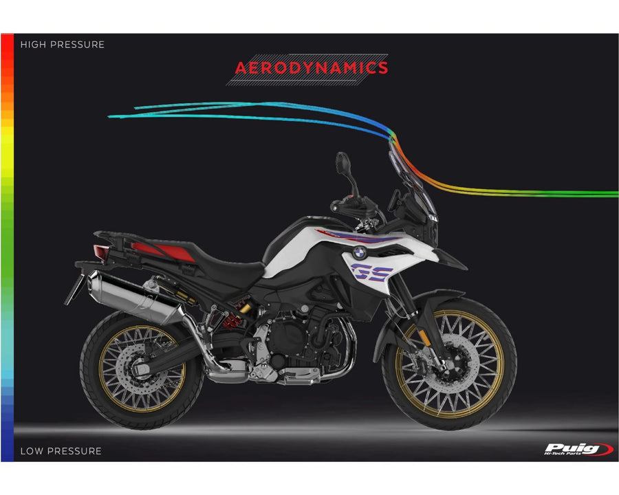 BMW F 800 GS [2025] – Verstelbare voorruit – zwaar getint