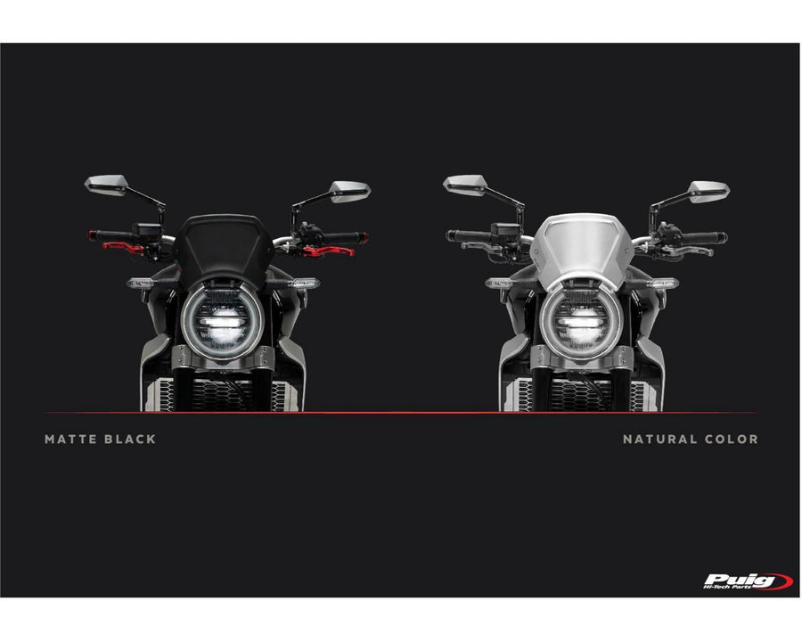 DUCATI SCRAMBLER 1100 DARK PRO [2025] – ALU Frontplatte – Schwarz