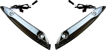 harley-davidson road glide st [CUSTOM DYNAMICS] - Genesis® 4 Dynamic LED Road Glide® voorruitstrip