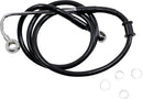 harley davidson flstc [DRAG SPECIALTIES] - Verlengde roestvrijstalen remleiding-2