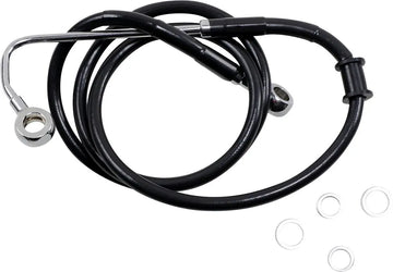 harley davidson flstc [DRAG SPECIALTIES] - Verlengde roestvrijstalen remleiding - 0