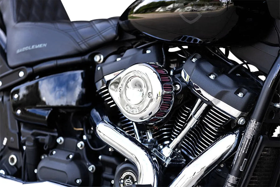 Harley-Davidson FLHTCUTG 1868 Tri Glide Ultra 114 [2023] - Mini Teardrop Stealth Luftfilter-Kit – Bild 3