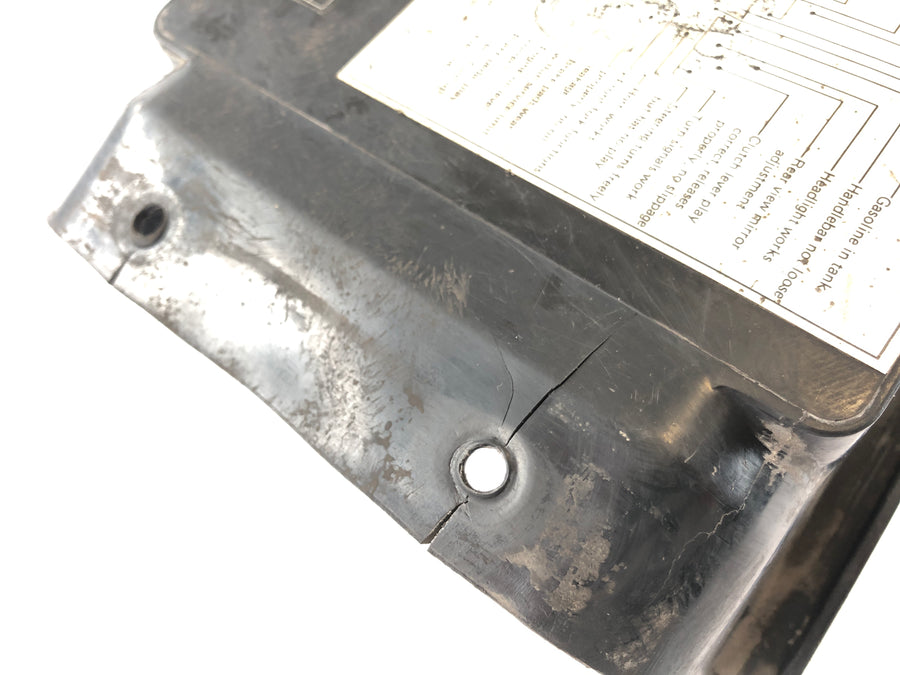Kawasaki Z 750 E KZ750E [1981] - Achter onderbraken Splash -bescherming