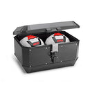 Trekker 56 ALASKA ALU-Koffer Monokey, schwarz – 56 L. Volumen / Max Zuladung 10 kg