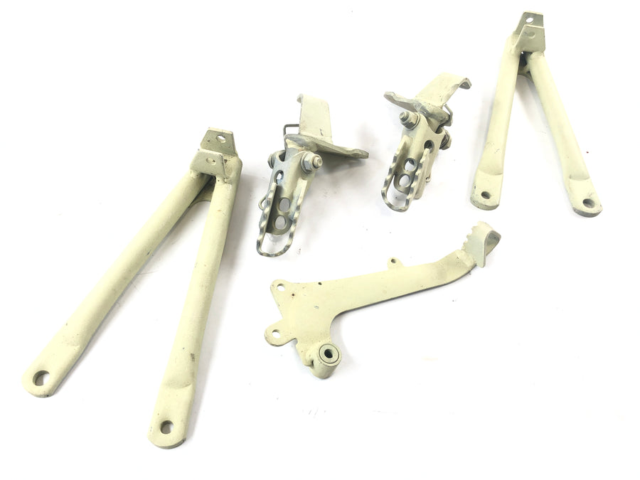 KTM 500 GS K4 [1983 Rotax] - Driver footrests with pillion footrest holder and brake pedal