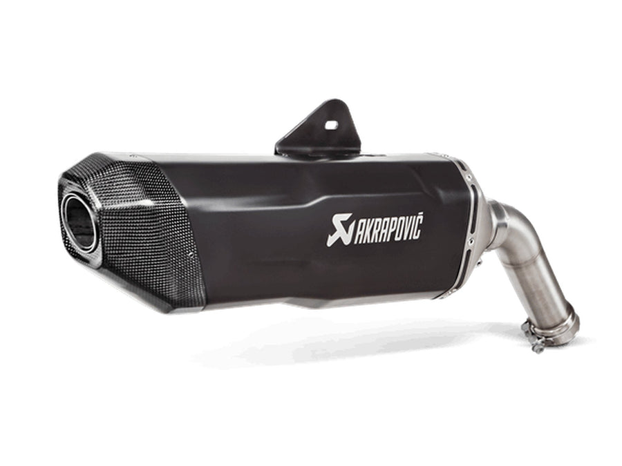 BMW F 850 ​​GS ADVENTURE [2018-2023] - Slip-On uitlaatsysteem (titanium) Zwart