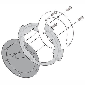 Ducati Monster S4R [2004–2008] – Befestigungsring für Tanklock