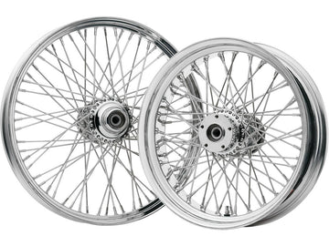 Harley Davidson voor 3 [1950-1950] -60 spaken 18x5.50 Chrome Wheels