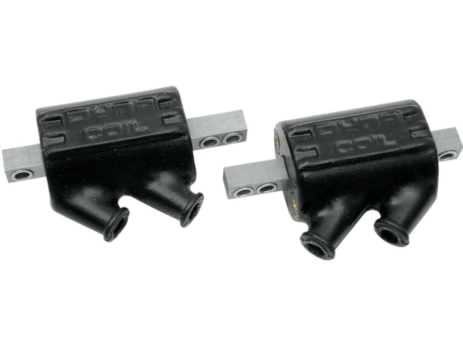Harley Davidson FL Shovel [1970-1984] -ignition spoel Dual Tower Black 5 Ohm Dual Fire