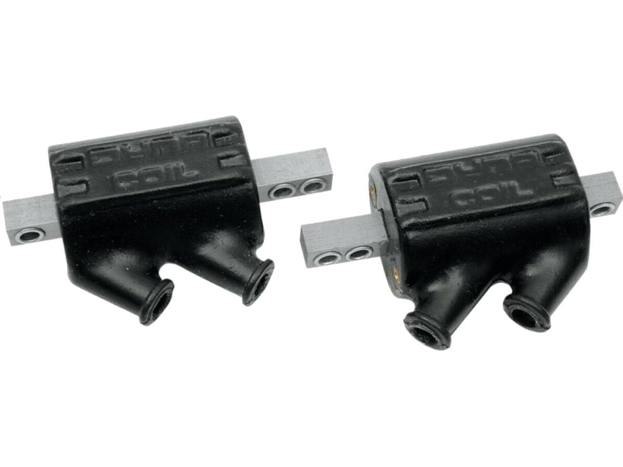 Harley Davidson FL Shovel [1970-1984] -ignition spoel Dual Tower Black 5 Ohm Dual Fire