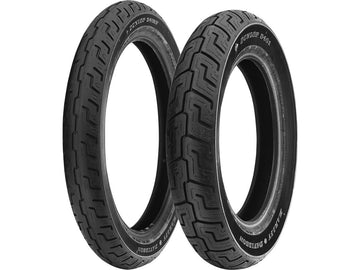 Harley Davidson-D401 Elite-banden 130/90 B-16 73H TL Black Wall