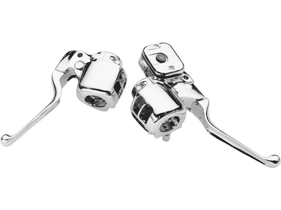 Harley Davidson Sportster [1996-2003] – 96-up Glattes Kontur Handsteuerungsset ohne