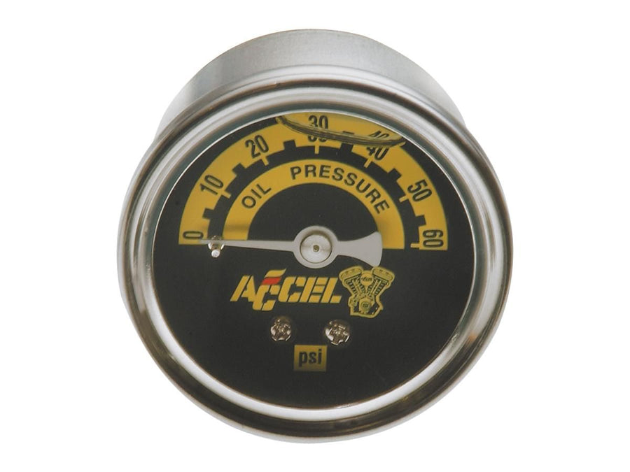 Harley Davidson - 60 lbs oliedruk meter Oliedrukschaalschaal: 60psi
