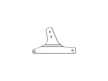 Harley Davidson Flstc [1988-1999] -ide platen voor Sissy Bar Chrom
