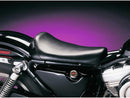 Harley Davidson Sportster [1982-2003] -Bare botten solo-stoel glad zwart vinyl-1