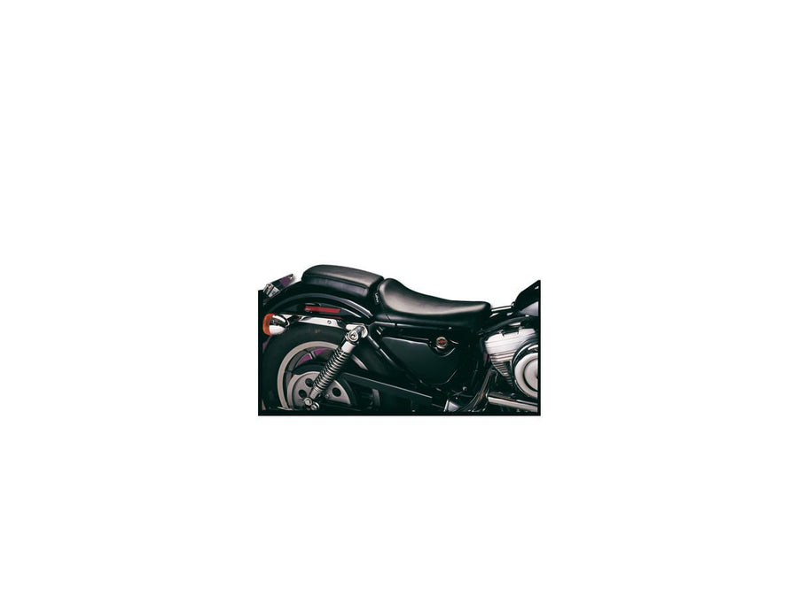 Harley Davidson Sportster [1982-2003] -Bare botten solo-stoel glad zwart vinyl