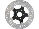 Harley Davidson Sportster [1985-1999]-floating brake disc 5-hole black black-1