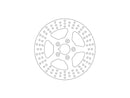 Harley Davidson Sportster [2000-2013] -Starer Brake Disc 5-hole roestvrij staal 11,5 "-4