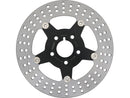 Harley Davidson Sportster [1985-1999] -floating remschijf 5-holes zwart zwart-1