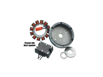 Harley Davidson Touring [1985-1998] – 32 Amp Ladesystem mit verchromtem Regler