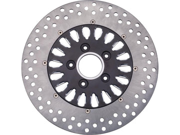 Harley Davidson Sportster [1986-2010]-Nitro-18 2-part brake disc black ...