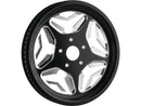 Harley Davidson Dyna [2000-2005]-Speed ​​Star Beltrop Black 1 1/8 "70 tanden-1
