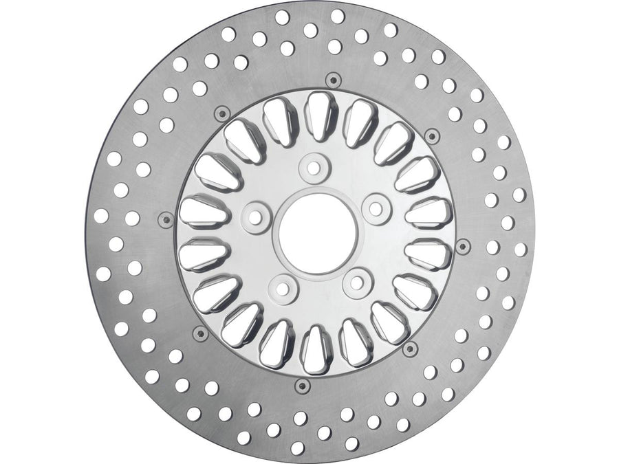 Harley Davidson Touring [2008-2024]-Nitro-18 2-part brake disc black
