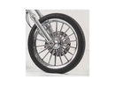 Harley Davidson Sportster [1986-2010] – Nitro-18 2-teiliger Bremsscheibe Schwarz …-2