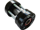 Harley Davidson FLHC [2018-2021]-single rotor ABS front hub black ABS ...-1