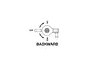 Harley Davidson - 3/8 "NPT -brandstofklep naar de achteruitlaatchroom-2