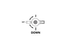 Harley Davidson - 22 mm fuel valve with exhausted outlet-5