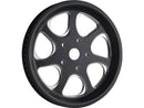 Harley Davidson Dyna [2000-2005] – Eliminator 7 Riemenscheibe Schwarz 1 1/8" 70 Zähne-1
