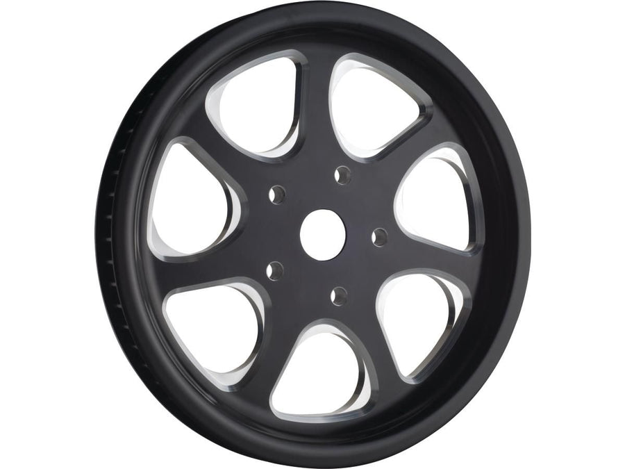 Harley Davidson Dyna [2000-2005] – Eliminator 7 Riemenscheibe Schwarz 1 1/8" 70 Zähne